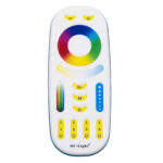GloboStar® 73434 FUT092 Mi-Light Ασύρματο Χειριστήριο Αφής RF 2.4Ghz 4 Group για όλα τα RGBW+WW Mi-BOXER Controller DC 3V 2 x AAA - IP20 Λευκό - Μ13.7 x Π5.5 x Υ2cm - 5 Years Warranty - Image 2