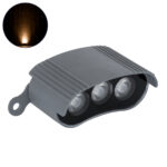 GloboStar® TREELIGHT-ZINA 90230 Κυρτή Μπάρα Φωτισμού Wall Washer με Αντιθαμβωτική Γρίλια Ειδική για Φυτά - Δέντρα LED 3W 255lm 30° DC 24V Αδιάβροχο IP65 Μ9 x Π6.5 x Υ4cm Αρχιτεκτονικό Πορτοκαλί 2200K - Γκρι Ανθρακί - 3 Years Warranty - Image 2