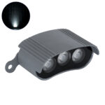 GloboStar® TREELIGHT-ZINA 90688 Κυρτή Μπάρα Φωτισμού Wall Washer με Αντιθαμβωτική Γρίλια Ειδική για Φυτά - Δέντρα LED 3W 285lm 30° DC 24V Αδιάβροχο IP65 Μ9 x Π6.5 x Υ4cm Φυσικό Λευκό 4500K - Γκρι Ανθρακί - 3 Years Warranty - Image 2