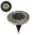 GloboStar® 71503 Αυτόνομο Ηλιακό Φωτιστικό Κήπου LED SMD 3W 170lm με Ενσωματωμένη Μπαταρία 600mAh - Φωτοβολταϊκό Πάνελ με Αισθητήρα Ημέρας-Νύχτας Αδιάβροχο IP65 Θερμό Λευκό 3000K - Image 2