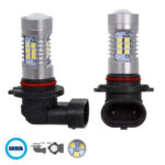 GloboStar® 85605 HB3 9005 JHY Line KIT Βασικού Φωτισμού Αυτοκινήτου & Μοτοσυκλέτας 2nd Generation Can-Bus Series LED SMD 3030 80W 8000lm DC 12V Αδιάβροχο IP65 Ψυχρό Λευκό 6000K - Image 2