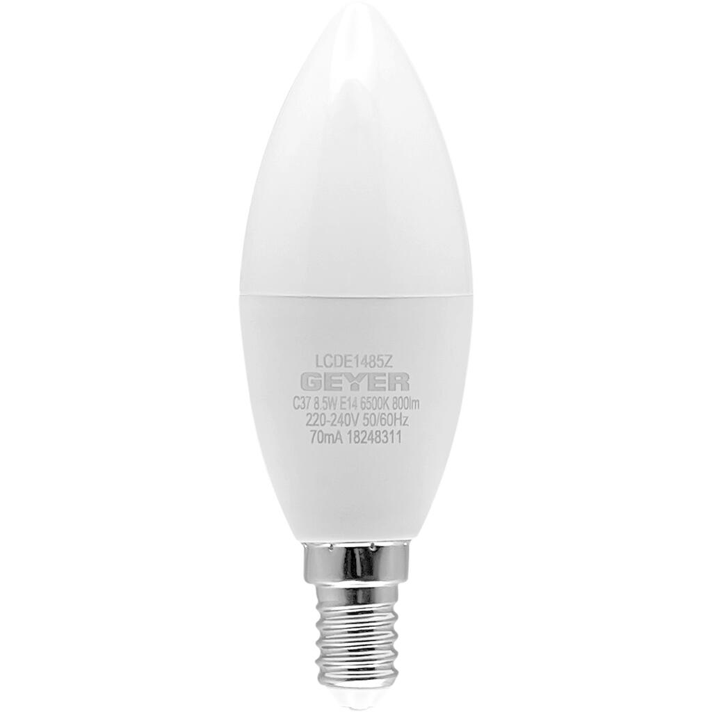 LCDE1485Z_4 Geyer Λάμπα LED Κερί C37 8.5W E14 6500K 800lm - Image 1