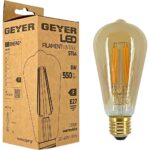 Geyer Λάμπα LED Vintage ST64 6W E27 2000K 550lm