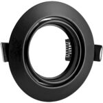 Geyer Ρυθμιζόμενο στρογγυλό σποτ GU10 μαύρο matt - Image 3