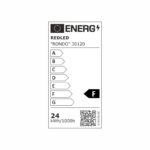 Redpoint "RONDO" ΣΤΡΟΓΓΥΛΗ ΠΛΑΦΟΝΙΕΡΑ LED Φ280 ΜΕ ΕΠΙΛΟΓΗ 12-18-24W & 3 CCT IP54 ΛΕΥΚΗ (κατασκευή Κίνα) - Image 2