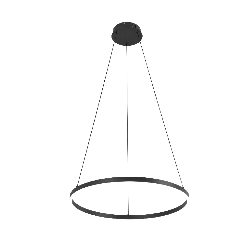 Untitled-14-14 Inlight Κρεμαστό φωτιστικό LED 36W 3CCT (by switch on base) D:80cm (6095-AB-Black) - Image 1