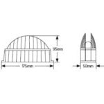 Geyer Window Light EROS 8W 3000K 540lm IP65 175x95 - Image 3