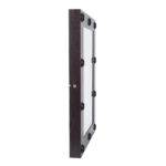 GloboStar® MAKEUP MIRROR-60x90-2 Μοντέρνος Καθρέπτης Μακιγιάζ με Πλαίσιο Φυσικού Ξύλου με Διακόπτη On/Off 10 x E27 AC220-240V - Μ60 x Π7 x Υ90cm - Καφέ Wenge - Image 6