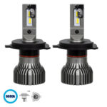 GloboStar® 85642 H4 E30 Line KIT Βασικού Φωτισμού Αυτοκινήτου & Φορτηγού 3nd Generation Can-Bus Series LED CREE CXB 150W 21000lm DC 9-32V Αδιάβροχο IP66 Ψυχρό Λευκό 6000K - Image 2