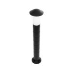 GloboStar® GARDENIO 203-0247 Μοντέρνο Επιδαπέδιο Φωτιστικό Κολωνάκι Κήπου Μονόφωτο 1 x E27 IP44 Μαύρο Πλαστικό - Μ17 x Π17 x Υ85cm - Image 5