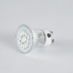 GloboStar® 76009 Σποτ LED GU10 MR11 4W 300lm 120° AC 85-265V με Λευκό Γαλακτερό Γυαλί Κόκκινο - 2 Χρόνια Εγγύηση - Image 3