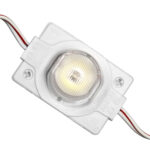 GLOBOSTAR® MODULICO 73708 Module LED 1.5W 180lm 120° DC 12V Αδιάβροχο IP65 1 x SMD3030 Chip Ψυχρό Λευκό 6000K Dimmable - Μ4 x Π3 x Υ1cm - Πακέτο 20 Τεμαχίων - 3 Χρόνια Εγγύηση - Image 2