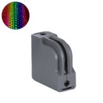 GLOBOSTAR® WINDOWCORNA 90116 Γωνιακό Φωτιστικό Ανάδειξης Παραθύρων LED 6W 480lm 3°x172° DC 24V Αδιάβροχο IP65 Πολύχρωμο RGB Dimmable DMX512 - CREE XPE Chip - Γκρι Ανθρακί - Μ12 x Π4.5 x Υ12cm - 3 Χρόνια Εγγύηση - Image 2