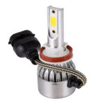 GloboStar® 82005 H9 C6 Line KIT Βασικού Φωτισμού Αυτοκινήτου & Φορτηγού 1st Generation Can-Bus Series LED CREE CXB COB 24W/48W 3600lm/7200lm DC 12-24V Αδιάβροχο IP65 Ψυχρό Λευκό 6000K - Image 6