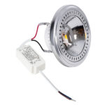 GLOBOSTAR® DARKO 60379 Σποτ AR111 LED 14W 1638lm 40° AC 220-240V IP20 Φυσικό Λευκό 4500K - Indirect Anti-Glare Reflector - Bridgelux High Lumen COB Gen2 & TÜV SÜD Driver - Μ11.1 x Π11.1 x Υ6.6cm - 3 Χρόνια Εγγύηση - Image 2