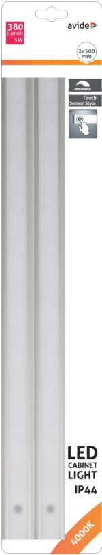 Avide LED Ταινία Cabinet Light 5W SMD2835 4000K IP44 2X50cm  + Αισθητήρας Κίνησης - Image 2