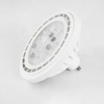 GLOBOSTAR® SPOTAR 60131 Σποτ GU10 AR111 LED 12W 1128lm 36° AC 220-240V IP20 Θερμό Λευκό 2700K Dimmable - Μ11 x Π11 x Υ6.6cm - 3 Χρόνια Εγγύηση - Image 3