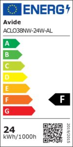 Avide LED Πλαφονιέρα Oyster IP44 Alice 24W 380*110mm NW 4000K - Image 2