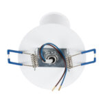 GLOBOSTAR® SARA 00848 Χωνευτό Φωτιστικό Οροφής με Ντουί 1 x E27 AC 220-240V IP20 - Λευκό - Μ8 x Π8 x Υ11cm / Q5.5cm - Image 5