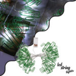 79801 Διακοσμητική Γιρλάντα Green Cactus 3 Μέτρα με Διακόπτη On/Off - 20 LED 2W με Μπαταρίες 2xAA & Διάφανο Καλώδιο IP20 Ψυχρό Λευκό 6000K Μ3m - Image 2