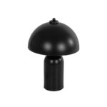 GLOBOSTAR® GASCO 204-0146 Μοντέρνο Επιτραπέζιο Φωτιστικό Πορτατίφ με Ντουί 1 x E27 AC 220-240V IP20 - Μαύρο - Μ26 x Π26 x Υ35cm - Image 2
