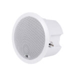 GLOBOSTAR® FDB C600T 98012 Χωνευτό Παθητικό Ηχείο Εγκαταστάσεων με Μετασχηματιστή 100V & 8Ω - 40W RMS (80W Peak) - 1 x 6" Inches LF & 1 x 1" Inches HF - IP20 - Λευκό - Μ23.9 x Π23.9 x Υ15.3cm / Q20.5 x 13.9cm - 2 Χρόνια Εγγύηση - Image 2