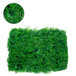 GLOBOSTAR® ALGELICA 78435 Τεχνητό Πάνελ Φυλλωσιάς / Κάθετος Κήπος Φύλλα Αγγελικής - Πράσινο - Μ60 x Π8 x Υ50cm - Image 2