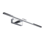 GLOBOSTAR® ELLIS 60445 Μοντέρνο Φωτιστικό Τοίχου - Απλίκα Καθρέπτη Μπάνιου LED 12W 1400lm 120° AC 220-240V IP44 Φυσικό Λευκό 4500K - Lumileds SMD Chip & TÜV SÜD Driver - Νίκελ Χρώμιο - Μ60 x Π16 x Υ6cm - 3 Χρόνια Εγγύηση - Image 3