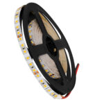 GLOBOSTAR® LUXA 70232 Ταινία LED 8W/m 880lm/m 120° DC 24V IP20 120 x SMD2835 Chip/m Θερμό Λευκό 2700K Dimmable - Sanan SMD Chip - Μ500 x Π0.8 x Υ0.2cm - Ρολό 5 Μέτρων - 5 Χρόνια Εγγύηση - Image 2