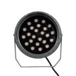 GLOBOSTAR® TREEVINA 90359 Φωτιστικό Σποτ με Αντιθαμβωτική Γρίλια για Φυτά - Δέντρα με Βάση Κήπου / Καρφωτό LED 24W 2040lm 10° DC 24V Αδιάβροχο IP65 Ultra Θερμό Λευκό 2200K Dimmable - Bridgelux SMD Chip - Γκρι Ανθρακί - Μ21.5 x Π18.3 x Υ14cm - 3 Χρόνια Εγγύηση - Image 6