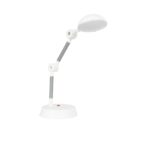 GLOBOSTAR® MICHEL 202-0062 Μοντέρνο Επιτραπέζιο Φωτιστικό Γραφείου LED 6W 540lm 120° AC 220-240V IP20 Ψυχρό Λευκό 6000K - Lumileds SMD Chip - Λευκό - Μ15 x Π15 x Υ51cm - 2 Χρόνια Εγγύηση - Image 2