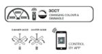inLight  BAY Ανεμιστήρας Οροφής με LED 20W, DC Μοτέρ & Smart App - Γκρι / Ξύλο (102000930) - Image 3