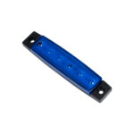 GloboStar® 79903 Πλευρικά Φώτα Όγκου Φορτηγών LED 6xSMD2835 DC 10-30V 1.5W 100lm IP66 Mπλε - Μ9.5 x W2 x H1.1cm - Image 2