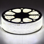 GLOBOSTAR® EPISLIM 70500 Ταινία LED 12W/m 1200lm/m 120° DC 220-240V Αδιάβροχη IP65 96 x SMD2835 Chip/m Ψυχρό Λευκό 6000K Dimmable - Epistar SMD Chip - Μ100 x Π1 x Υ0.5cm - 3 Χρόνια Εγγύηση - Image 2