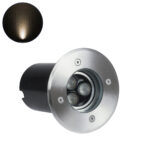 GloboStar® UNDERWATER-LUNTA 90401 Υποβρύχιο Χωνευτό Κινούμενο Φωτιστικό Σποτ Ειδικό για Σιντριβάνια LED 12W 1080lm 60° DC 24V Αδιάβροχο IP68 Φ12 x Υ13cm Θερμό Λευκό 2700K - Ανοξείδωτο Ατσάλι - 3 Χρόνια Εγγύηση - Image 2