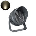 GLOBOSTAR® FLOODIMO 90747 Προβολέας Σποτ Wall Washer με Αντιθαμβωτική Γρίλια LED 100W 9500lm 10° AC 220-240V Αδιάβροχο IP67 Φυσικό Λευκό 4500K - Bridgelux SMD Chip - Γκρι Ανθρακί - Μ34 x Π36 x Υ44cm - 3 Χρόνια Εγγύηση - Image 2