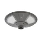 GLOBOSTAR® PARK 90500 Φωτιστικό Κεφαλής Post Top Πλατείας/Πάρκου LED 20W 900lm 120° με Ενσωματωμένο Φωτοβολταϊκό Panel 6V 20W & Επαναφορτιζόμενη Μπαταρία Li-ion 3.2V 25000mAh με Αισθητήρα Ημέρας-Νύχτας Αδιάβροχο IP65 Ψυχρό Λευκό 6000K - Γκρι Ανθρακί - Μ50 x Π50 x Υ19cm - 2 Χρόνια Εγγύηση - Image 2