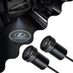 GloboStar® 81612 LEXUS Ghost Car Brand Logo Projector - Προτζέκτορας Προβολής Μάρκας Αυτοκινήτου LED CREE XHP35 3W 240lm 120° DC 12V IP20 Ψυχρό Λευκό 6000K - Image 2
