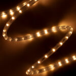 GLOBOSTAR® LIGHTUBE 70603 Φωτοσωλήνας LED 3.9W/m 137lm/m 360° DC 220-240V Αδιάβροχο IP65 36 x Diode Chip/m Ultra Θερμό Λευκό 2200K Dimmable - Μ100 x Π1.2 x Υ1.2cm - 2 Χρόνια Εγγύηση - Image 2