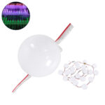 GloboStar® 90139 Digital Pixel Addressable Facade Module Chain String with 20 Spots - Ψηφιακή Αλυσίδα - Γιρλάντα με 20 Σποτ LED SMD 3535 15W 20LED 20PIXEL SPI/TTL Protocol IC UCS512B 900lm 240° DC 12V Αδιάβροχο IP67 Πολύχρωμο RGB - Μ200 x Π5 x Υ5cm - 3 Χρόνια Εγγύηση - Image 2