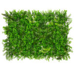 GLOBOSTAR® BUXUS 78412 Τεχνητό Πάνελ Φυλλωσιάς / Κάθετος Κήπος Καυκάσιο Πυξάρι, Φτέρη & Tokyo Sun - Πράσινο - Μ60 x Υ9 x Π40cm - Πράσινο - Μ60 x Υ9 x Π40cm - Image 2