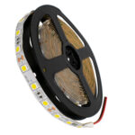 GLOBOSTAR® LUMAR 70021 Ταινία LED 14.4W/m 1368lm/m 120° DC 12V IP20 60 x SMD5050 Chip/m Φυσικό Λευκό 4500K Dimmable - Sanan SMD Chip - Μ500 x Π1 x Υ0.2cm - Ρολό 5 Μέτρων - 5 Χρόνια Εγγύηση - Image 2