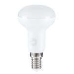 GloboStar® SPOTBULB 60075 Λάμπα E14 R50 LED 8W 800lm 120° AC 220-240V IP20 Ψυχρό Λευκό 6000K - Lumileds SMD Chip - Λευκό Γαλακτερό - Μ5 x Π5 x Υ8.9cm - 3 Χρόνια Εγγύηση - Image 2