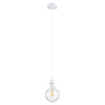 GLOBOSTAR® HANNA 36217 Boho Κρεμαστό Φωτιστικό Οροφής με Ντουί 1 x E27 AC 220-240V IP20 - Λευκό - Μ4 x Π4 x Υ110cm - Image 2