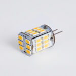 GLOBOSTAR® G4BACK 76136 Λάμπα G4 LED 6W 600lm 320° DC 12-24V IP20 Θερμό Λευκό 2700K Dimmable - Sanan SMD Chip - Back Pin - Μ1.9 x Π1.9 x Υ3.7cm - 2 Χρόνια Εγγύηση - Image 3