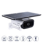 GloboStar® 86048 Αυτόνομη Ηλιακή Camera 1080P 2MP 4G SIM CARD WiFi 150° Μπαταρία 3200mAh Φωτοβολταϊκό Πάνελ Διπλή Κατέυθυνση Ομιλίας Αδιάβροχη IP66 Ψυχρό Λευκό 6000K - Λευκό - Image 2