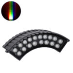 GloboStar® TREELIGHT-JINA 90695 Κυρτή Μπάρα Φωτισμού Wall Washer με Αντιθαμβωτική Γρίλια Ειδική για Φυτά - Δέντρα LED 18W 1530lm 10° DC 24V Αδιάβροχο IP67 L29 x W11 x H10.5cm RGBW DMX512 - Γκρι Ανθρακί - 3 Years Warranty - Image 2