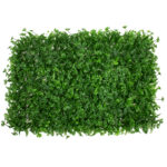GLOBOSTAR® CLOVER 78411 Τεχνητό Πάνελ Φυλλωσιάς / Κάθετος Κήπος Τριφύλλι & Νάνος Φτέρη - Πράσινο - Μ60 x Π8 x Υ40cm - Image 2