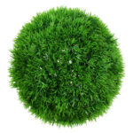 GloboStar® 78508 Artificial - Συνθετικό Τεχνητό Διακοσμητικό Φυτό Θάμνος Γρασίδι Πράσινο Φ23cm - Image 2