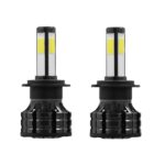 GloboStar® 82043 H7 K9 Line KIT Βασικού Φωτισμού Αυτοκινήτου & Φορτηγού 3rd Generation Can-Bus Series LED CREE CXB COB 100W 14000lm DC 9-32V Αδιάβροχο IP66 Ψυχρό Λευκό 6000K